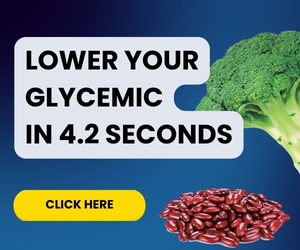 Lower your glycemic in 4.2 seconds