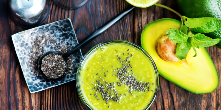 Creamy Avocado Chia Seed Sauce