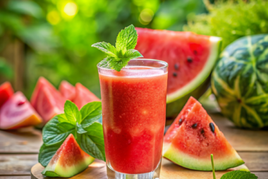 How to make a watermelon smoothie