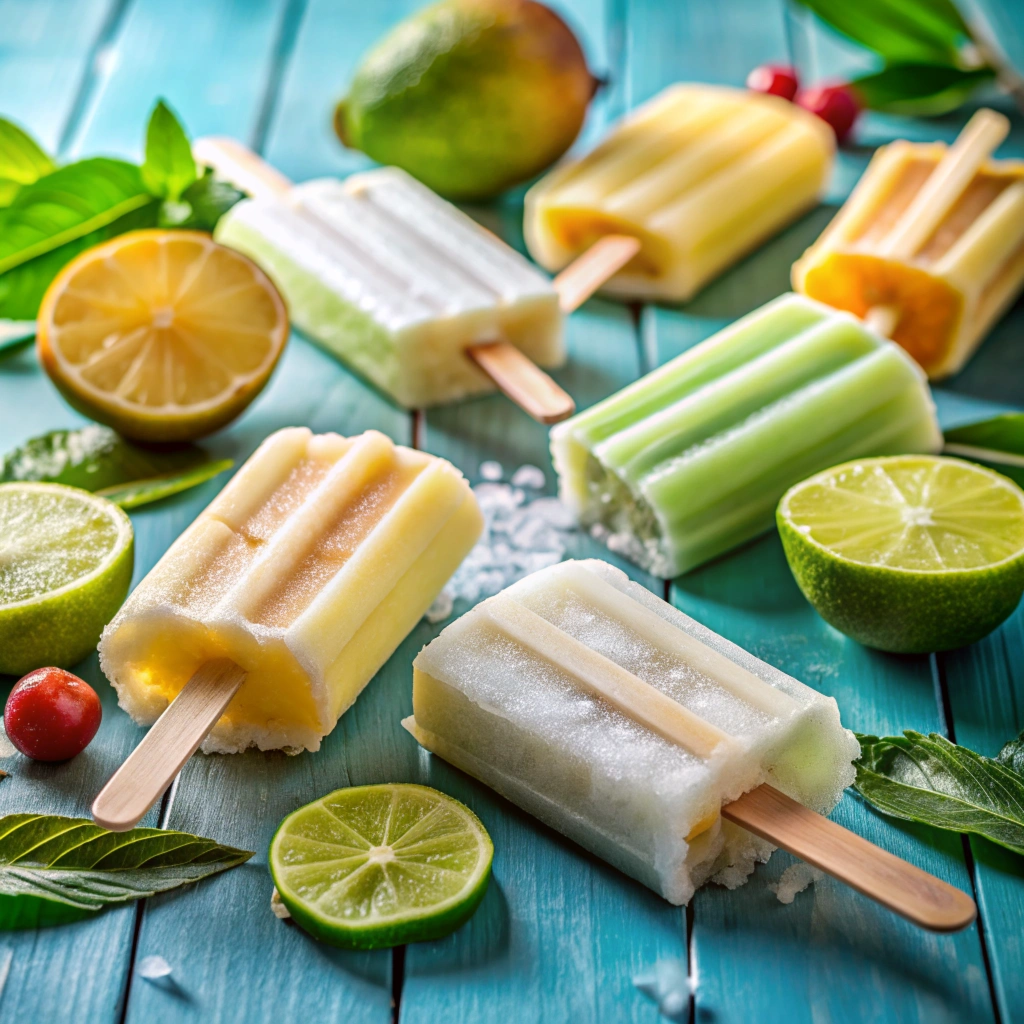 Jamaican finger foods Coconut Water Popsicles