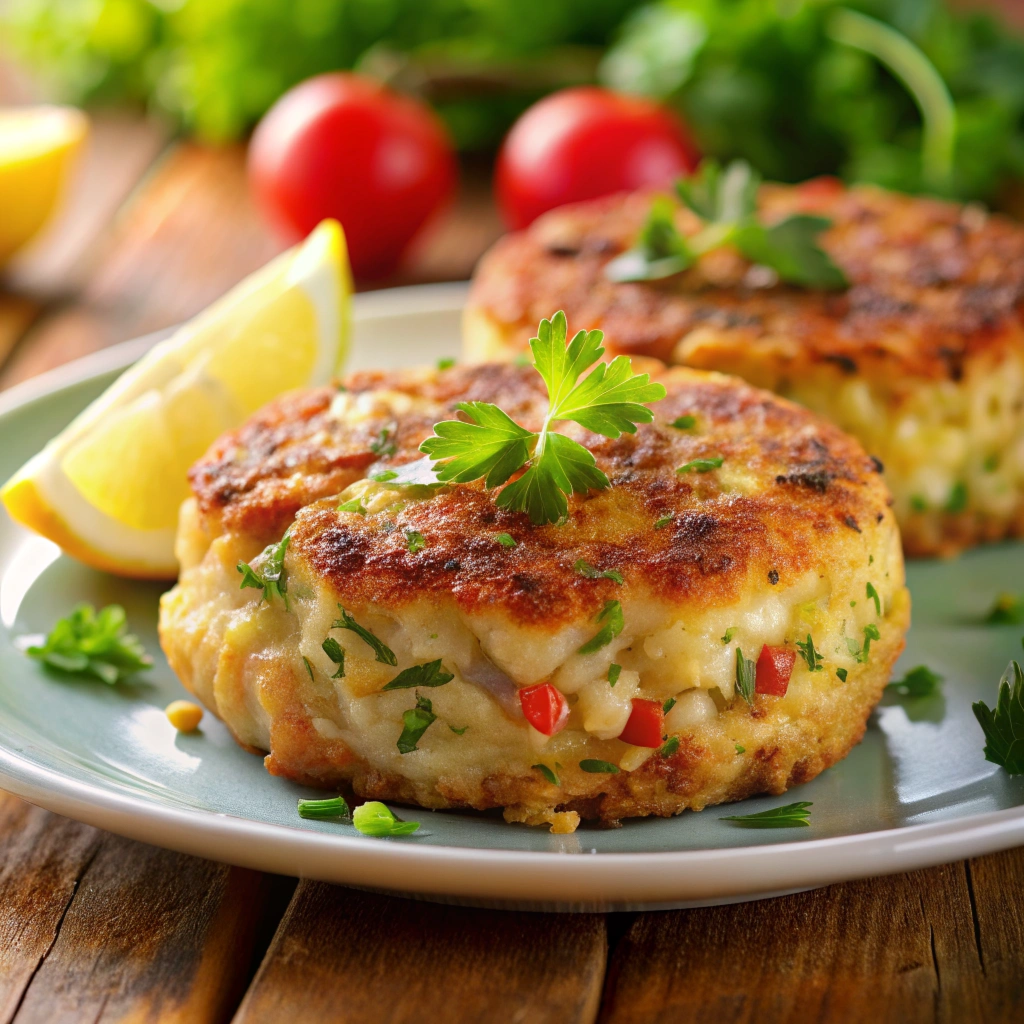 Jamaican finger foods Maryland-Style Crab Cake