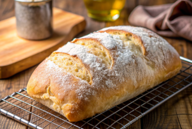 homemade gluten free ciabatta bread