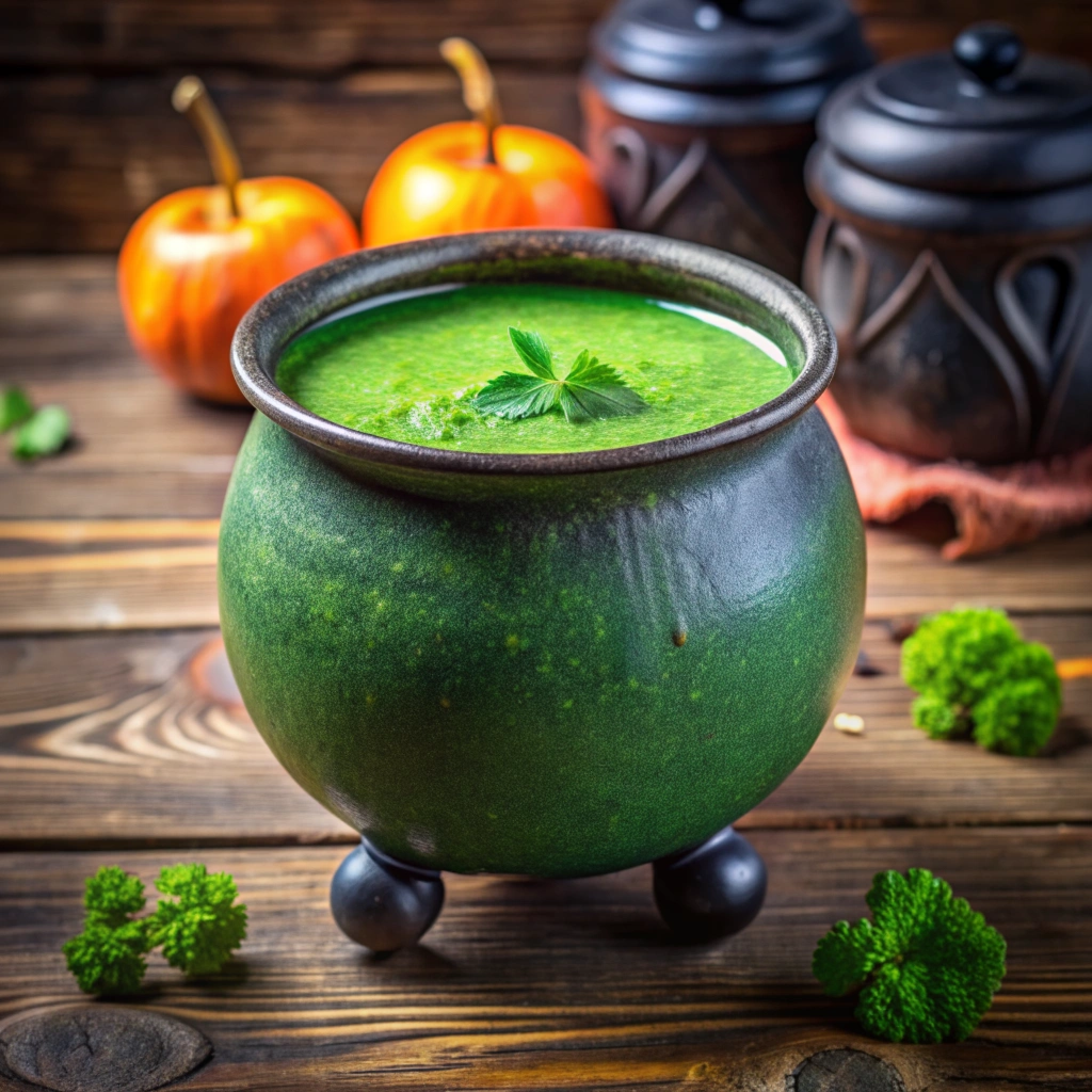 Halloween Food ideas Vegan Gluten free Witch's Brew Smoothie