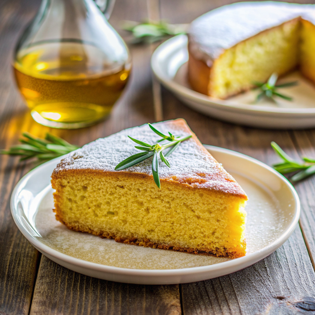 Vegan Gluten-free Greek Food: Olive Oil Cake