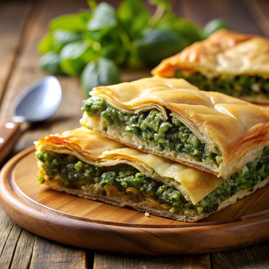 Vegan Gluten Free Greek Food: Spanakopita – Spinach Pie