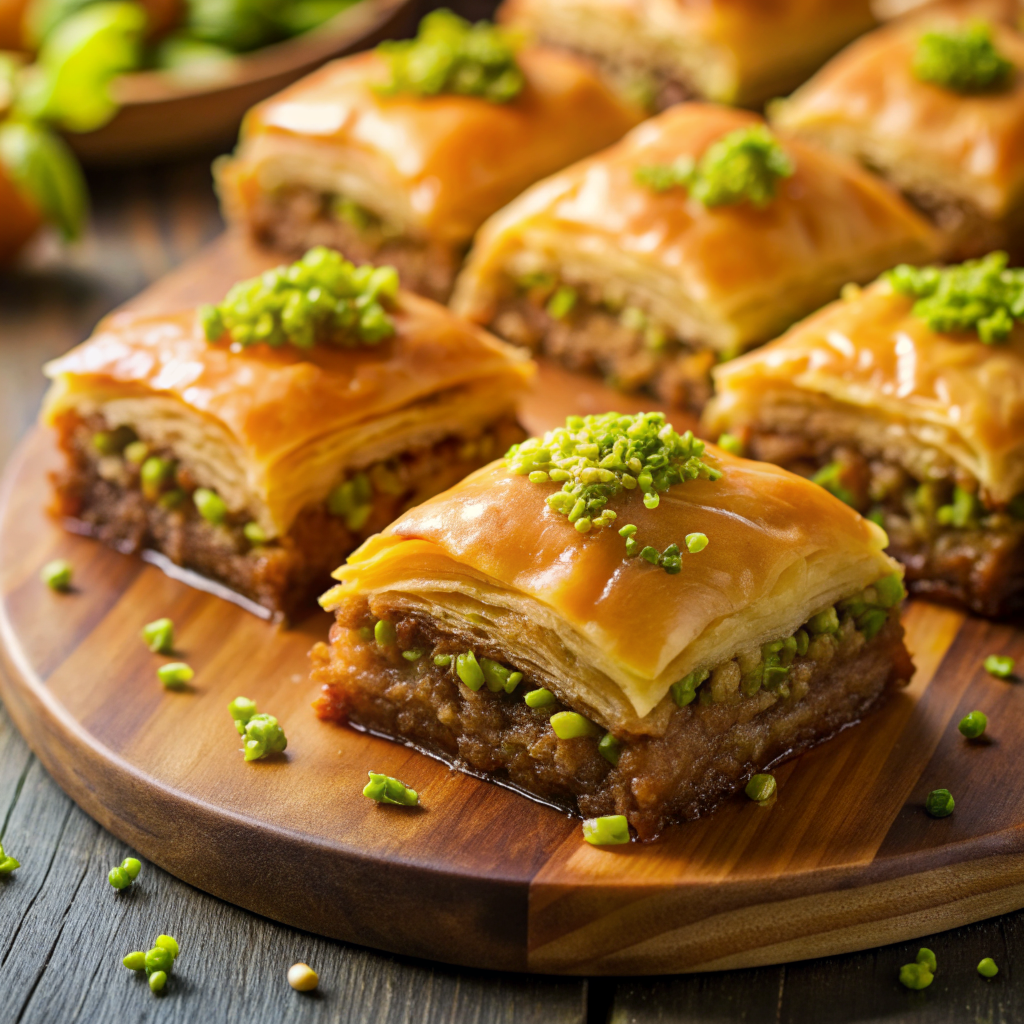 Vegan Baklava - Gluten free Greek Food