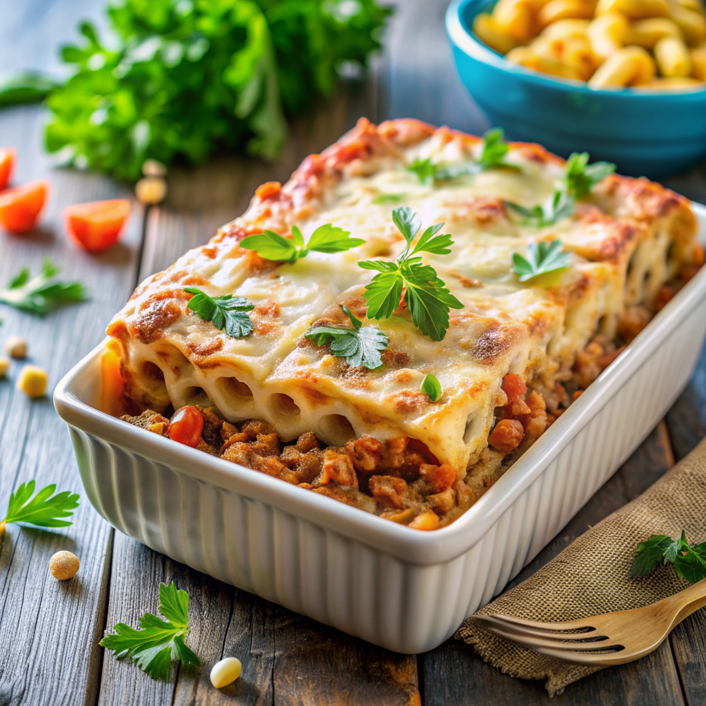 Vegan Pastitsio - Gluten-free Greek food