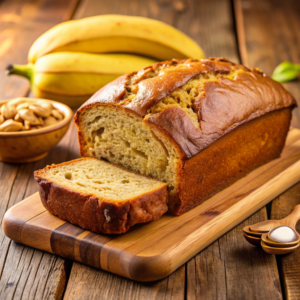 Banana Bread With No Baking Soda (Moist & Fluffy)