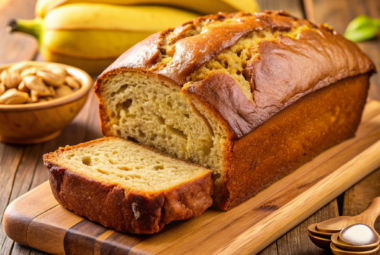 Banana Bread With No Baking Soda (Moist & Fluffy)