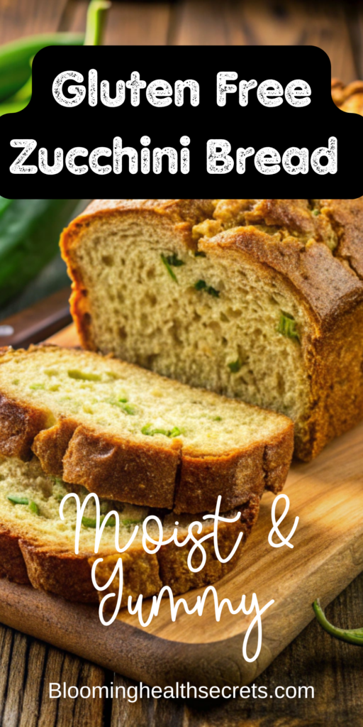 Gluten Free Zucchini Bread - Vegan, Moist & Yummy