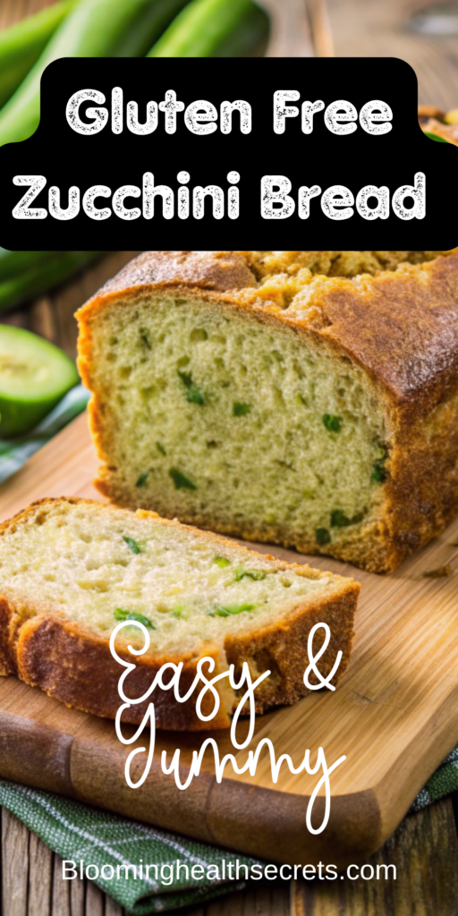 Gluten Free Zucchini Bread Recipe - Vegan, Moist & Yummy