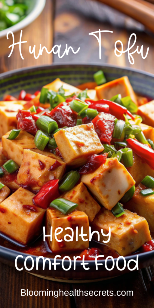 Hunan Tofu Recipe Healthy Comfort Food Dinner Idea