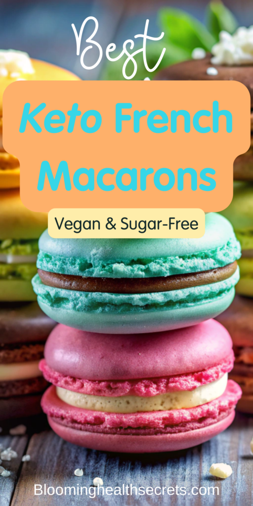 Keto French Macarons Recipe - Vegan and Sugar-free