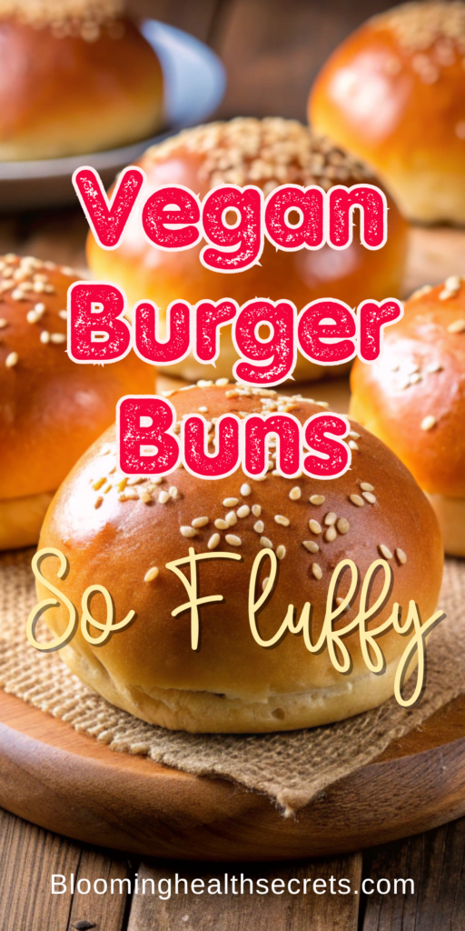 Vegan Burger Buns Soft and Fluffy Recipe