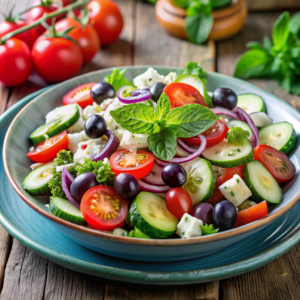 Mediterranean Cucumber Salad – Easy & Quick Recipe