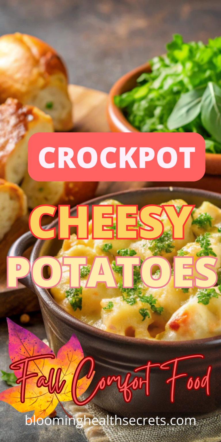 Crockpot Cheesy Potatoes Recipe - Easy Comfort Food - Blooming Health ...