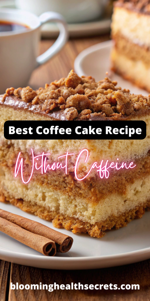 Does Coffee Cake Have Caffeine? Traditional Coffee Cake Recipe Without Caffeine