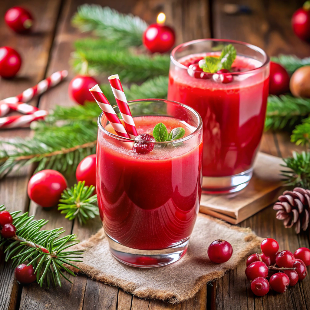 Non-alcoholic Jingle Juice for Christmas and Holiday parties