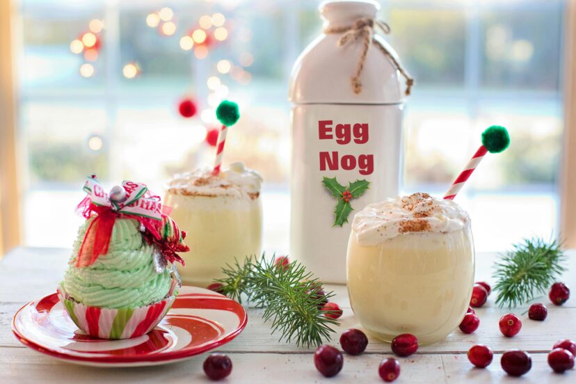 Eggnog cocktail - Christmas and Holiday cocktails