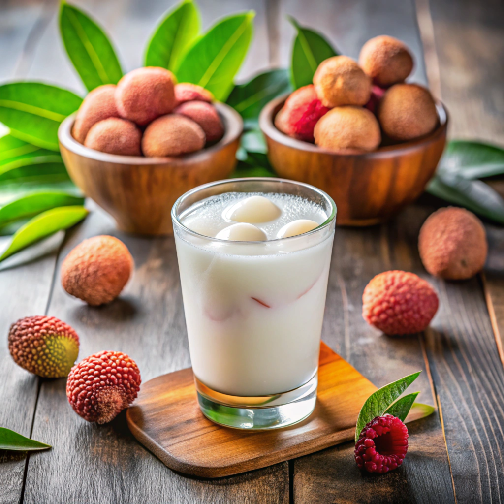 Lychee Coconut Smoothie