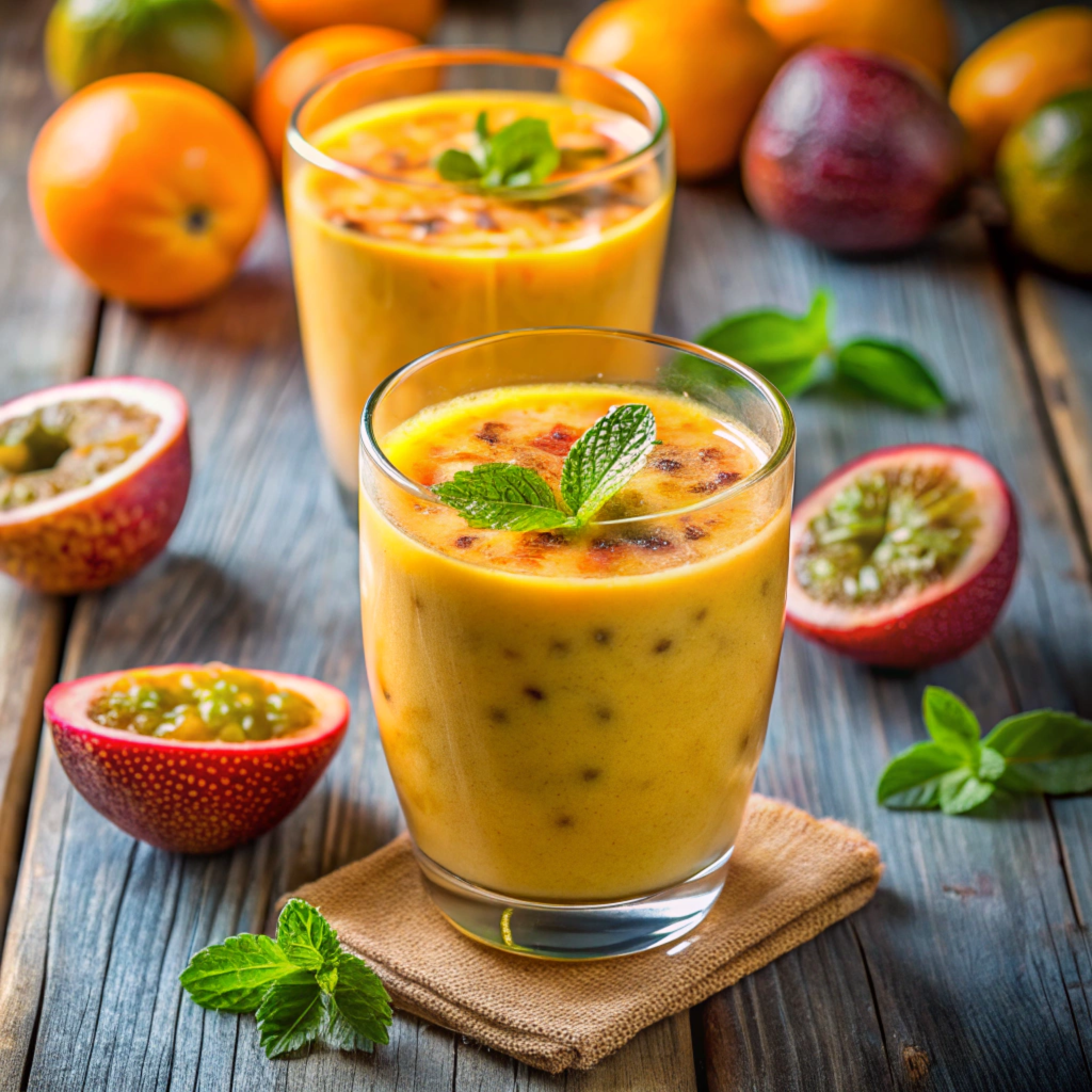 Passion Fruit & Orange Smoothie