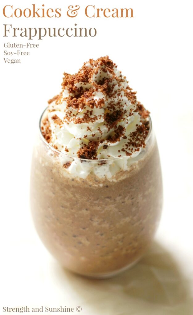 Gluten-Free Cookies & Cream Frappuccino