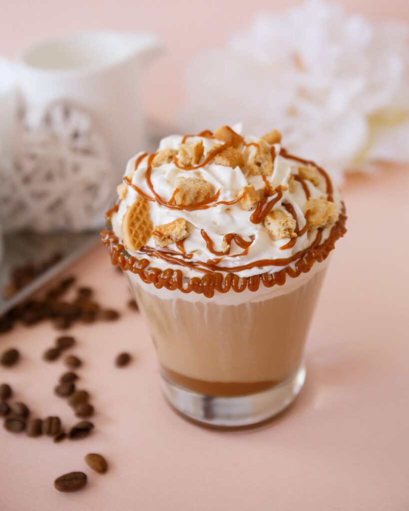 Caramel Brulée Latte - Christmas Starbucks Drinks 