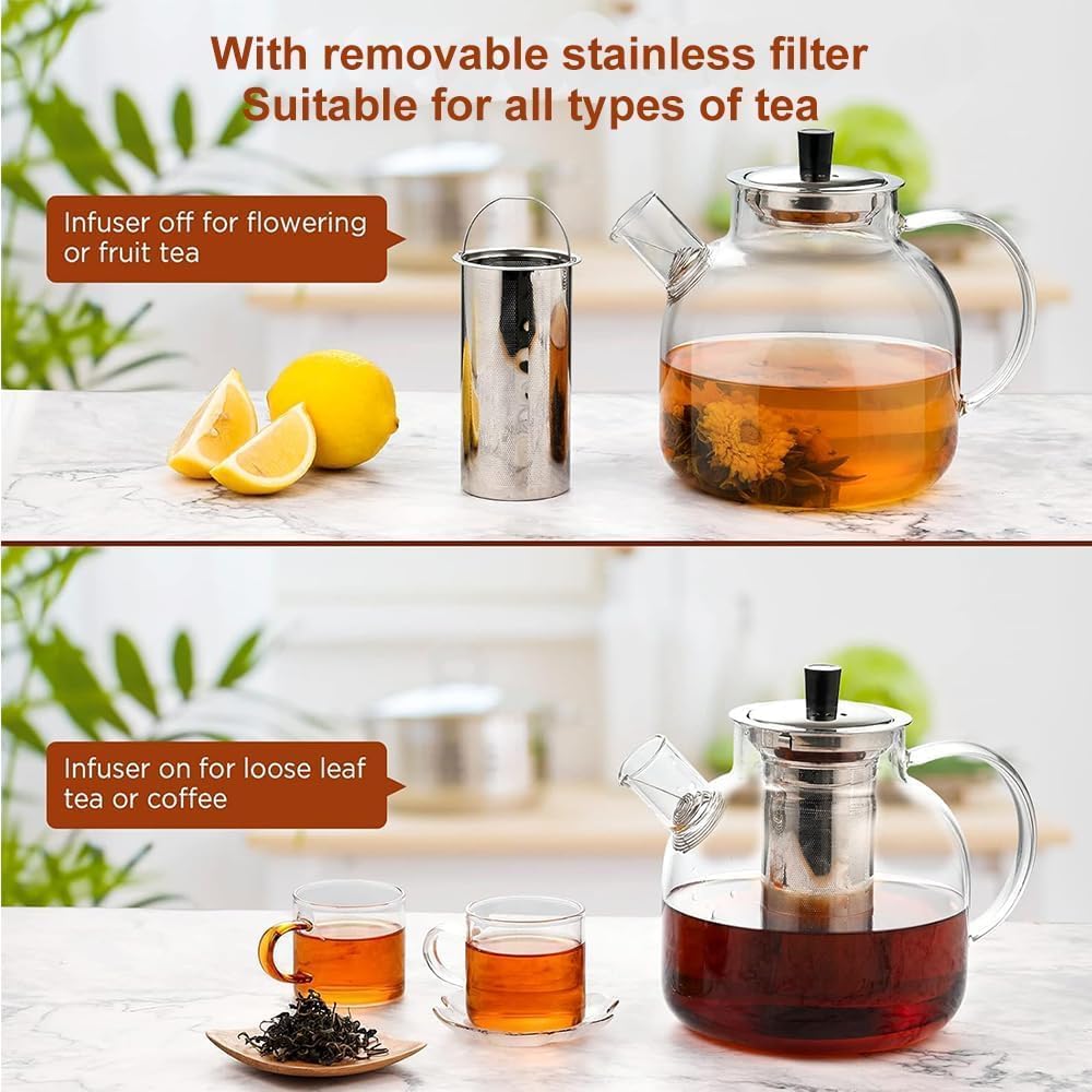Use a removable tea infuser 