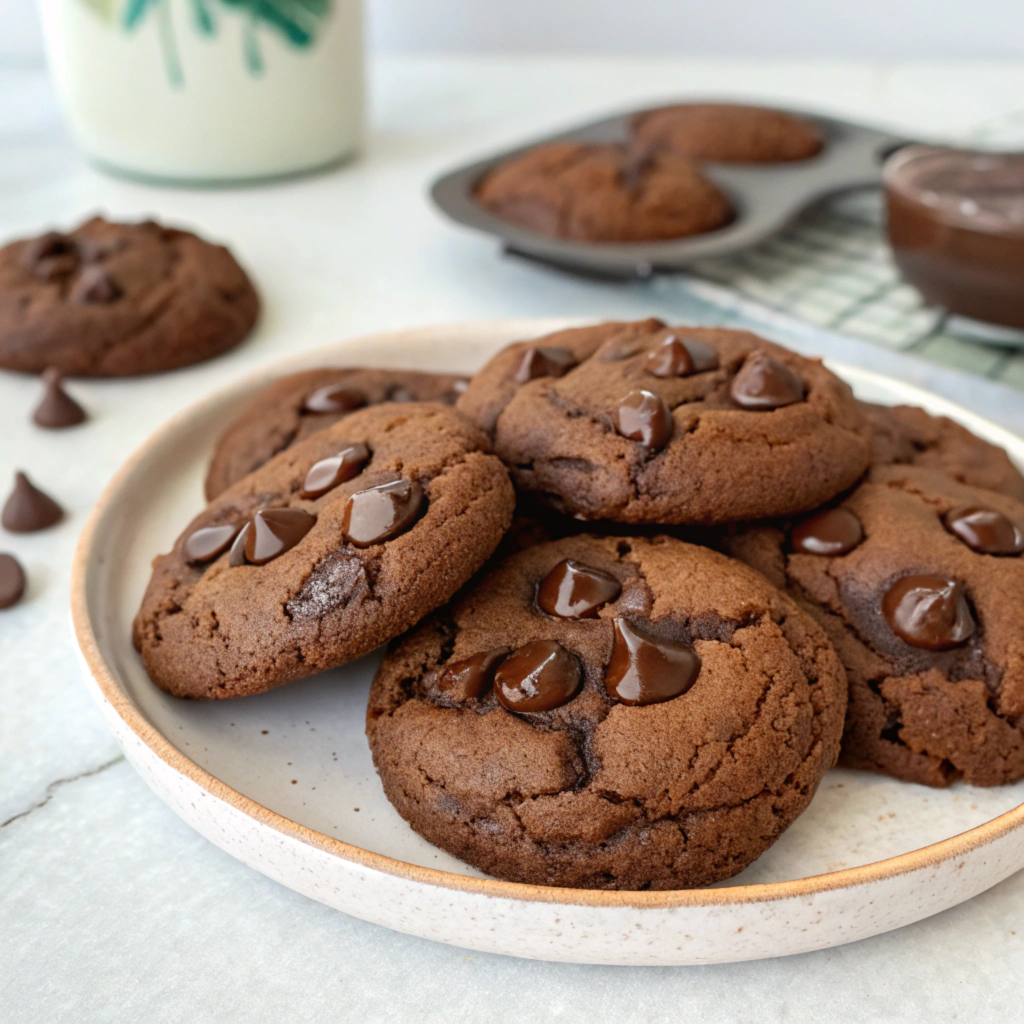 Chocolate Fudge Cookies