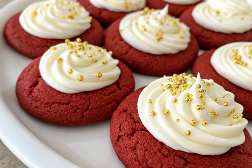 Red Velvet Cookies With Cake Mix (Quick & Easy)