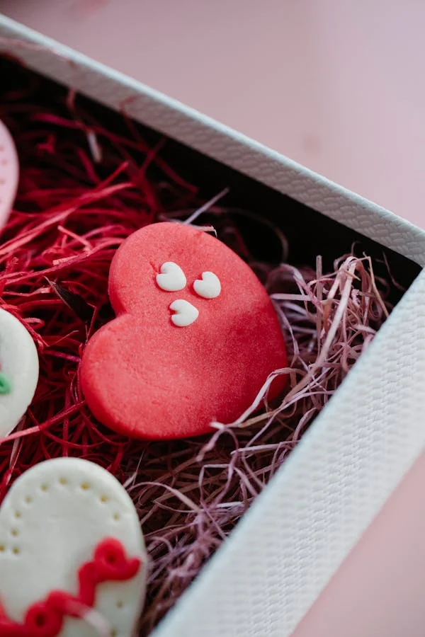 Red Velvet Cookies With Cake Mix in a box for Valentine's day