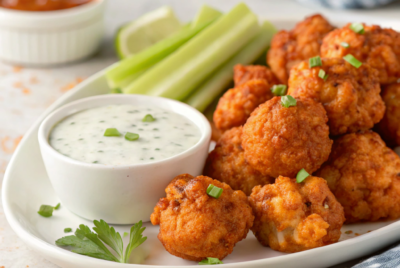 Baked Crispy Cauliflower Bites