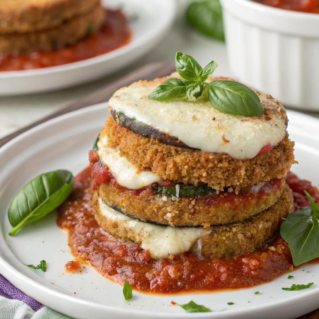 Keto Eggplant Parmesan Recipe 