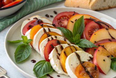 Peach Caprese Salad