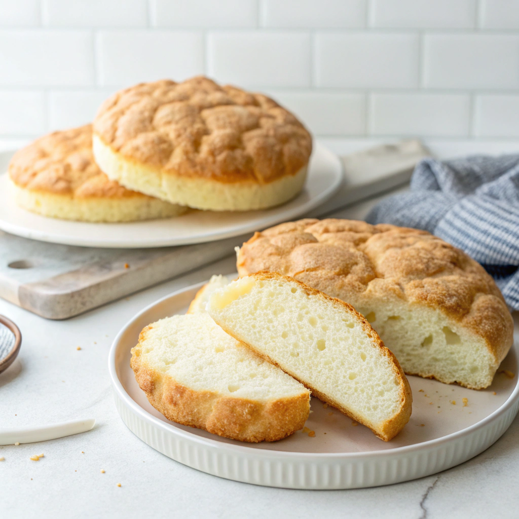 Light, Fluffy, gluten-free & Low-Carb vegan cloud bread