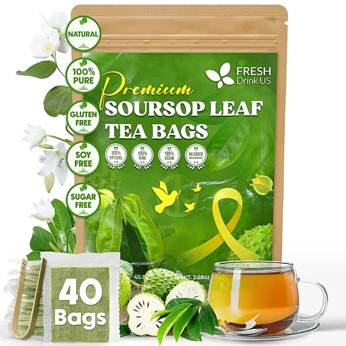 Soursop leaf tea bags