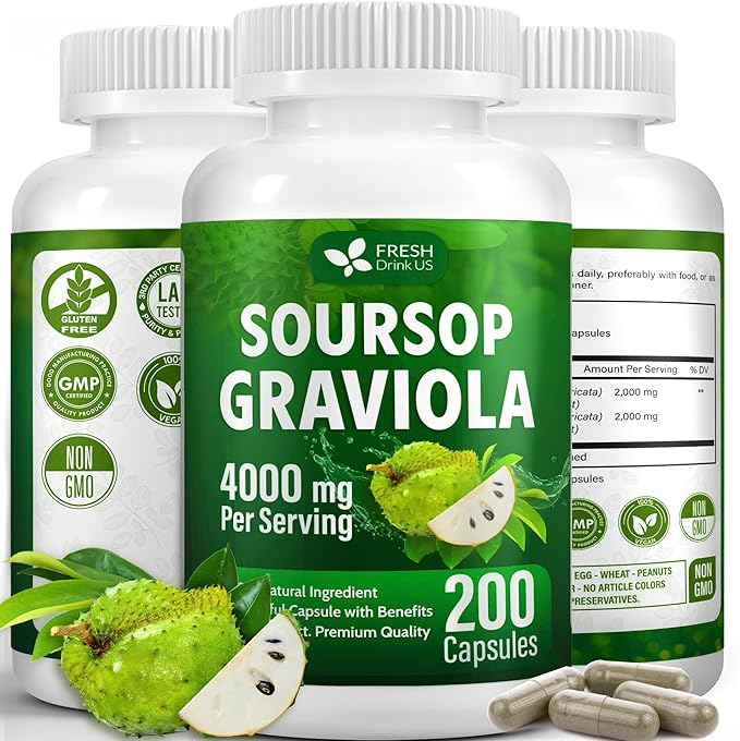Soursop Graviola capsules