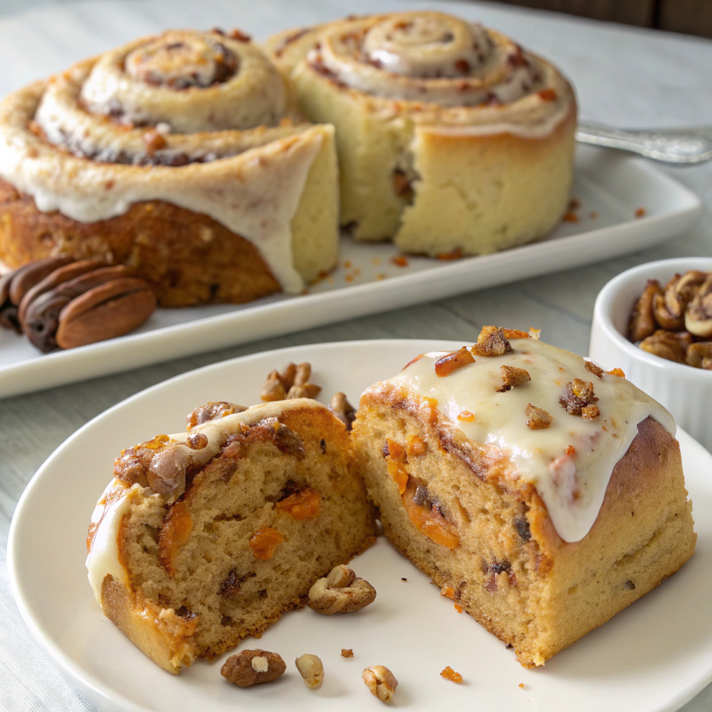Carrot Cake Cinnamon Rolls: Step-by-Step Recipe
