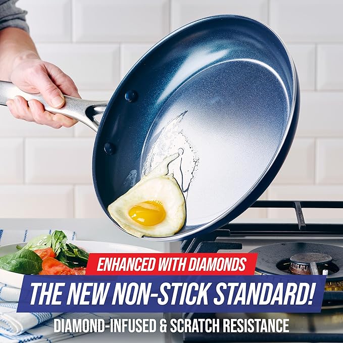 Blue Diamond Frying Pan 8” Skillet