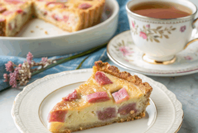 Rhubarb Custard Pie Recipe