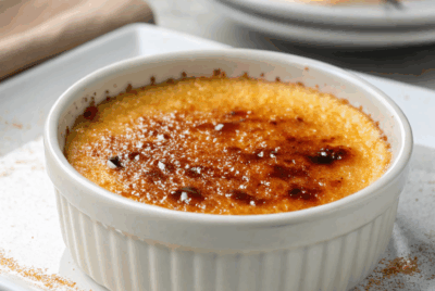 the best vegan creme brulee