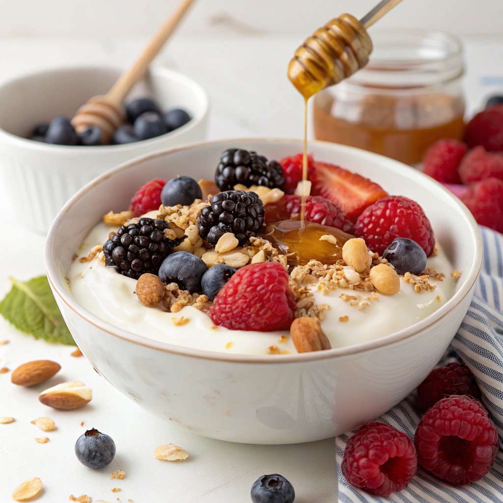 Manuka Honey Greek Yogurt Bowl