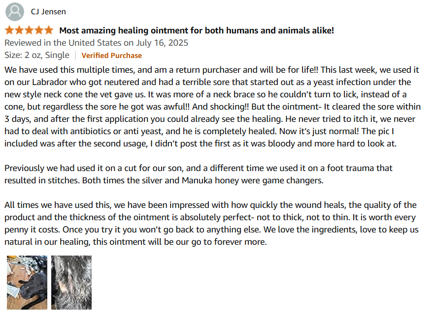 Manuka honey review for wound repair