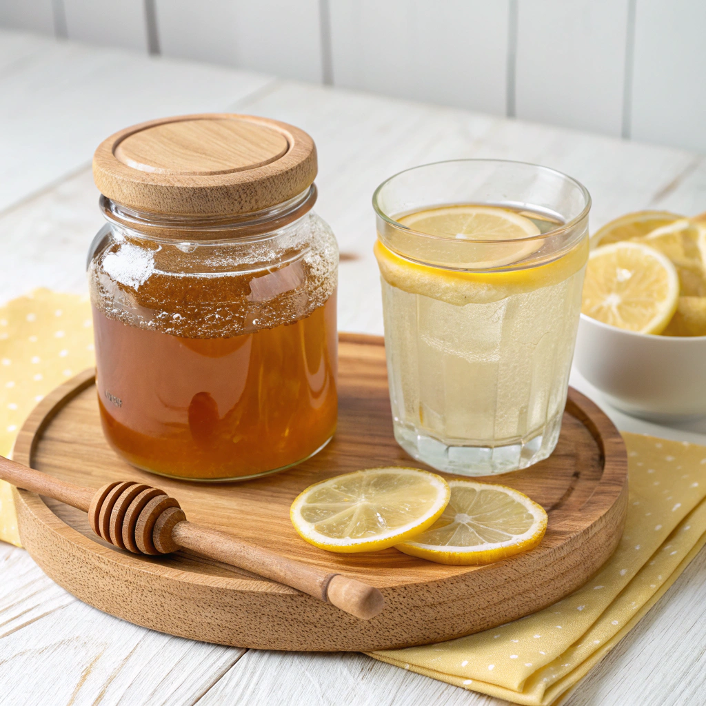 Manuka Honey Lemon Water