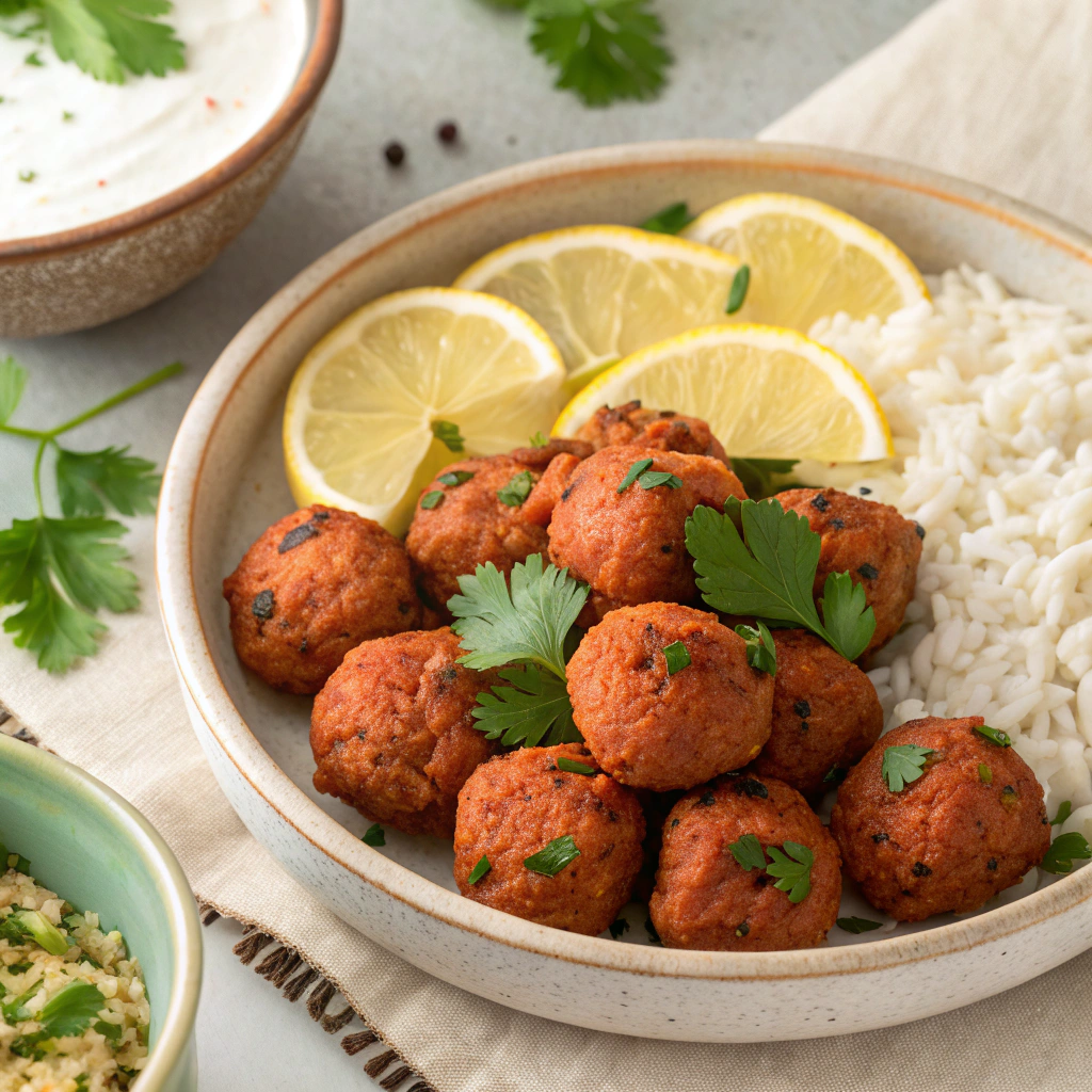 Turkish Red Lentil Kofte