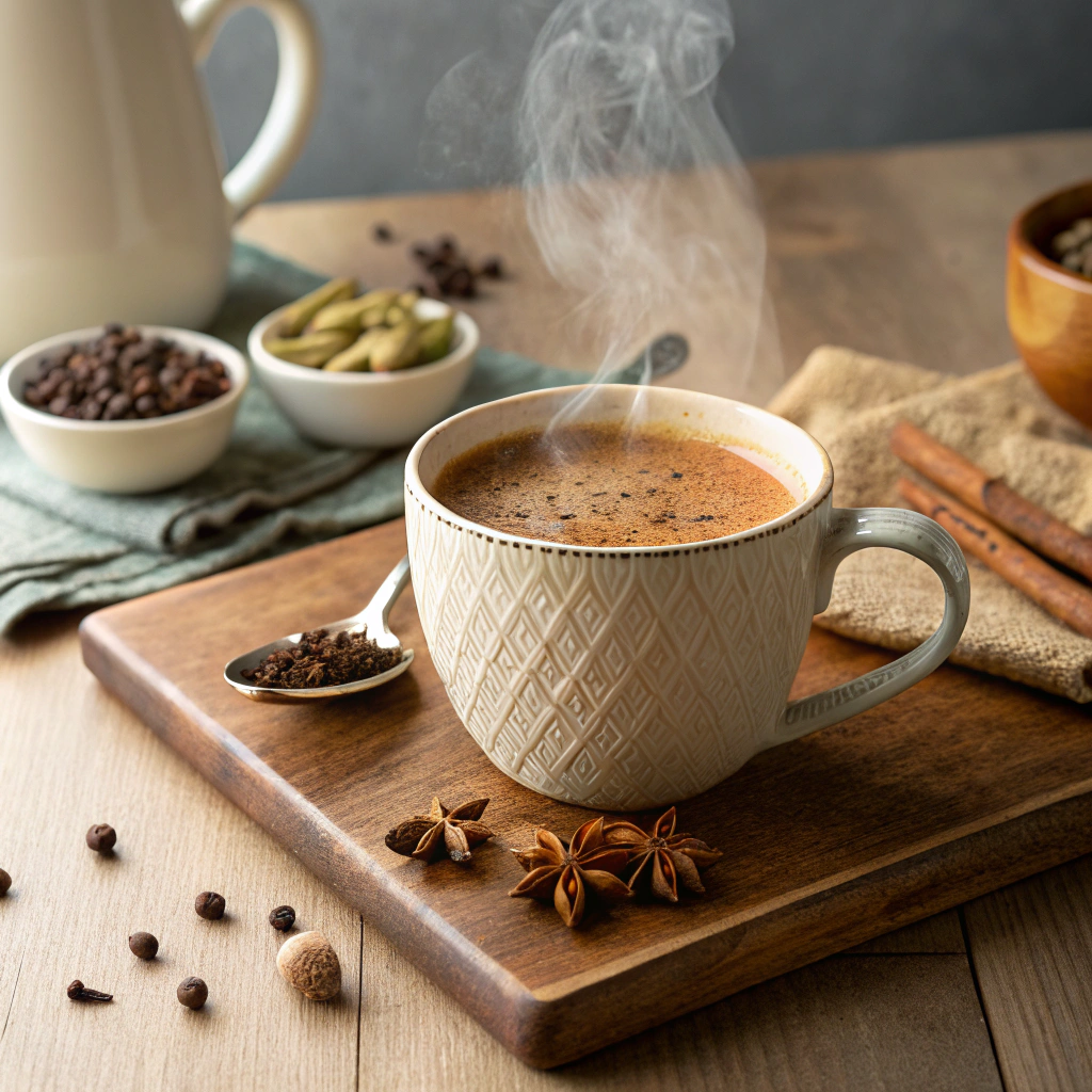Spicy Gingerbread Chai