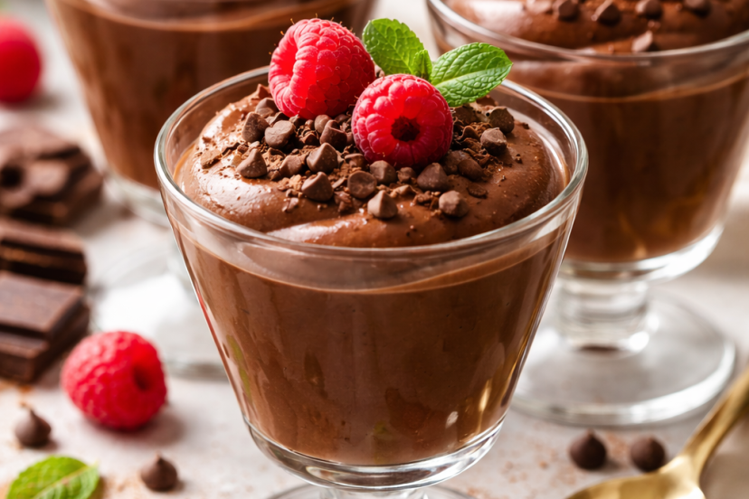 vegan chocolate mousse